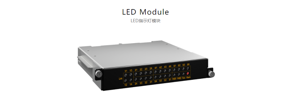 全方位多功能以太網交換平臺LED Module LED指示燈模塊